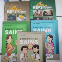 Ensiklopedia bermain & bereksperimen dengan SAINS. hard cover. mp7