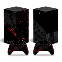 Red For Xbox Series X Skin Sticker For Xbox Series X Pvc Skins For Xbox Series X Vinyl Sticker Protective Skins 4