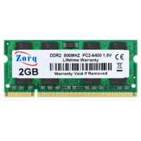 Wholesale DDR2 2G 667MHZ 800MHZPC2 1.8V Latpop Memory Latpop Memoria Ram DDR2 SODIMM 2GB RAM