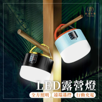 LED太陽能露營燈2入(買一送一/照明燈/帳篷燈/野營燈/停電燈/登山燈/吊掛燈)