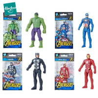 Original Hasbro Marvel Avengers Hero Kid Toy Action Figure Joint Mobility Iron Man Captain America Hulk Thor Model Birthday Gift