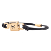 Louis Vuitton路易威登 LV飾品 Padlock 掛鎖造型手環(19)