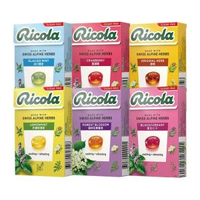 糖果Ricola利口樂喉糖瑞士進口清新口氣潤喉檸檬味薄荷清涼硬糖 網紅 小紅書  爆款 東莞倉現貨直發