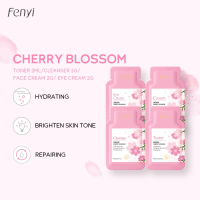 Fenyi Cherry Blossom Penjagaan Kulit Mencerahkan Pelembap Mengurangkan Beg Mata Krim Mata Menyegarka