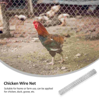 Hexagonal Barbed Wire Metal Net Crafting Mesh Ornament Chicken Fence Galvanized Poultry