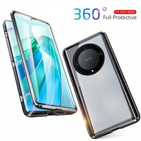 HonorX9a Case For Honor X9a RMO-NX1 Double-sided Glass Protect Fundas Honer X40 X9 A X 9A 5G 360° Full Cover Magnetic Flip Cases