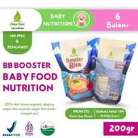 Growfood BB Booster Rice Nasi Instan MPASI 6 Bulan Keatas 200 Gram NO MSG BB SALMON