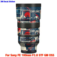 FE100 F2.8 STF GM OSS Anti-Scratch Lens Sticker Protective Film Protector Skin For Sony FE 100mm F2.8 STF GM OSS SEL100F28GM