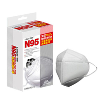 【東昇】萊潔 N95醫療防護口罩-白/2入/包