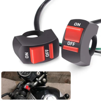 Universal For Suzuki Hayabusa DR-Z400SM YAMAHA MT07 R3 MT 09 YZ250F WR250F Motorcycle Headlight Switch LED Connect Button ON OFF