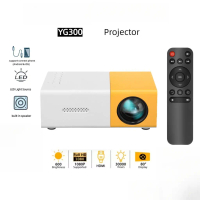 โปรเจ็กเตอร์, YG300 Ultra HD, มินิแบบพกพา, อัจฉริยะ, ขายตรงจากโรงงาน, ขายร้อนจากต่างประเทศ, เหมาะสำห
