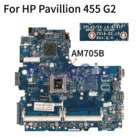 KoCoQin ZPL45/55 LA-B191P Laptop motherboard For HP Pavillion 445 455 G2 AM705B Mainboard DDR3