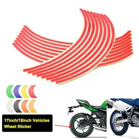 For HONDA CB750 CB 750 HORNET 2023 2024 Motorcycle Wheel Sticker Reflective Rim Stripe Tape Bike Stickers For cb 400 cb400 cb500
