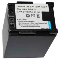 BP-827 BP827 Camera Battery For Canon HF10 HF11 HF100 HF20 HF200 HF S10 S11 S100 S20 S21 S200 S30 G10 USBBattery Charger