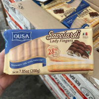 Kl ready stock (ship next day)  Ousa italy tiramisu lady finger 200g  (24pcs)