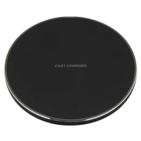 Fast QI Wireless Charger For iPhone 13 12 X 8 XS Max XR Samsung S8 Plus Mix 3 Wireless Charging Pad Docking Dock Station 500pcs