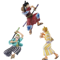 【萬代】Figuarts ZERO 航海王 和之國篇 魯夫 騙人布 香吉士 三款1組(代理)