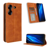 For Tecno Pova 5 Cover TECNO POVA5 Luxury Flip Leather Wallet Magnetic Adsorption Case For Tecno Pova5 Phone Bags