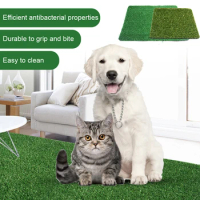 Artificial Pet Pee Grass Mat For Puppy Washable Pet Turf Fake Grass Replacement Doormat For Dog Potty Training