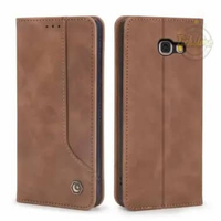 Case Untuk Samsung A7 2017 Genuine Pola Casing Super PE Leather Cover Full 360 Degree TPU Waterproof