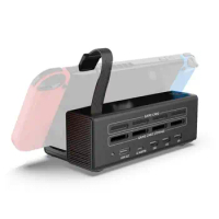 for nintendo SWITCH/SWITCH OLED Multi-function Game Card Reader Video Conversion Base for nintendo Switch OLED Adapter Dock