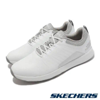 Skechers 高爾夫球鞋 Go Golf Elite 4 男鞋 白 灰 無釘 皮革 214022WGY