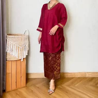 Lausboutique-Baju Bodo Songket-Baju Bodo Makassar Emerald