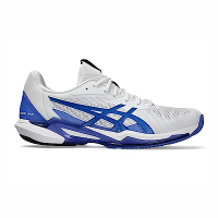 Asics Solution Speed FF 3 [1041A438-100] 男 網球鞋 比賽 抗扭 法網配色 白藍