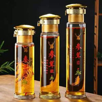 加厚泡酒瓶 釀酒泡酒玻璃瓶 密封泡酒瓶藥酒罐酒罈家用