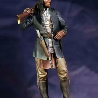 1/24 Scale Unpainted Resin Figure American Native Scout GK figure