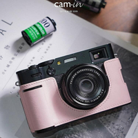 camin swift真皮手工富士x100vi相機手把保護套底座x100六代配件