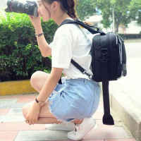 Casual Nylon Travel Backpack Multifunction Shoulder Bag Women Men For Camera Canon EOS 1300D 760D 750D 700D 1200D 80D