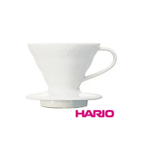 日本【HARIO】V60白色01磁石濾杯1~2杯 / VDC-01W