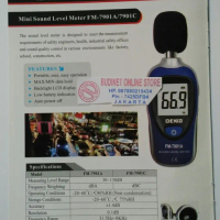 mini sound level meter dekko fm-7901a