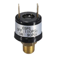 Air Pressure Switch - 1/4'' NPT 90-110PSI Air Compressor Pressure Control Switch