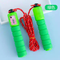 jump rope with a counter with Electronic Counter Adjustable Fast Speed Counting Skipping Rope Jumping Wire Workout