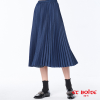 ETBOITE箱子 BLUE WAY –氣勢浪漫立體百褶裙