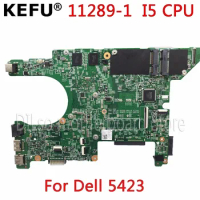 KEFU 11289-1 Motherboard For dell 5423 Motherboard dell Inspiron 14Z-5423 motherbard I5 cpu Test notebook
