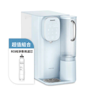 【Philips 飛利浦】RO冰溫熱瞬熱式濾淨飲水機ADD6912BL-藍色(+專用濾芯ADD541)
