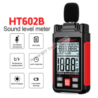 Digital Sound Level Meter Audio Level Meter Sonometro Sound Meter Decibelimetro 30-130dB Decibel Meter Portable Noise Meter