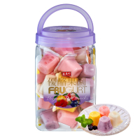 盛香珍 優酪果園小果凍桶(綜合水果風味)1085g/桶