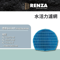 【RENZA】適用Sharp 夏普 KI-EX55 KI-EX75 加濕空氣清淨機(水活力濾網 濾芯)