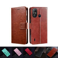 Case For Itel A49 A58 Pro Cover Flip Magnetic Card Wallet Leather Protective Phone Etui Book On For Itel A 49 48 Pro Case Coque