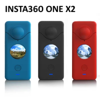 Insta360 one x2 camera case silicone soft cover protective case lens dustproof sleeve for Insta360 one x2 Camera Accessories