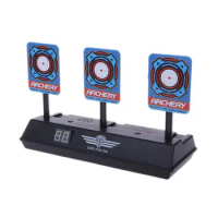 Electronic Scoring Target Auto Reset Digital Target for Nerf Guns Target Sound Effect Gifts