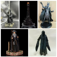 魔戒 指環王 戒靈王 霍比特 魔多 甘道夫 魔戒塔電影手辦模型擺件
