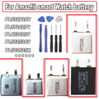 For Amazfit T-REX PL332728V / PL402120V / PL372427V PL502524V Safety battery For Huami Amazfit GTR 42mm 47mm smartWatch battery