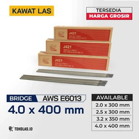 5 Kg Bridge Kawat Las Elektroda J421 421 E6013 6013 2.0 2.5 x 300 mm 3.2 x 350 mm 4.0 x 400 mm MMA A
