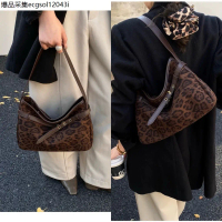 Túi Xách LUNA STORE hoạ tiết da beo size 28cm phong cách vintage retro Hàn Quốc đeo vai đi chơi mùa 
