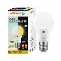 หลอดไฟ LED 10 วัตต์ Warm White รุ่น LIGHT SENSOR E27